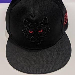 Black Tiger Embroidery Baseball Cap Snapback casual Fashion Hat